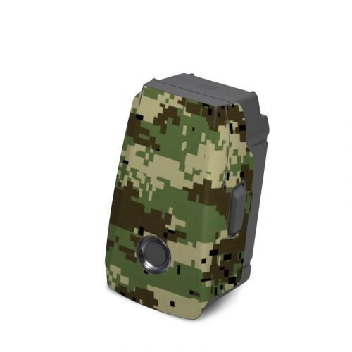 Digital Woodland Camo DJI Mavic 2 Battery Skin