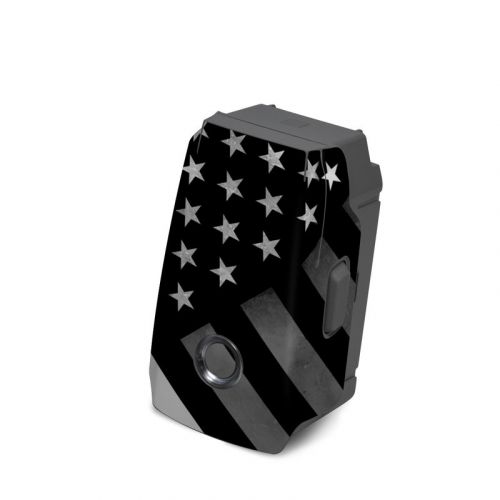 Thin White Line Hero DJI Mavic 2 Battery Skin