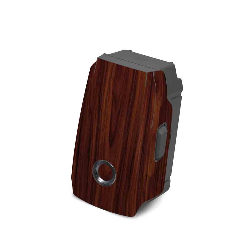 DJI Mavic 2 Battery Skin design of Wood, Red, Brown, Hardwood, Wood flooring, Wood stain, Caramel color, Laminate flooring, Flooring, Varnish, with black, red colors