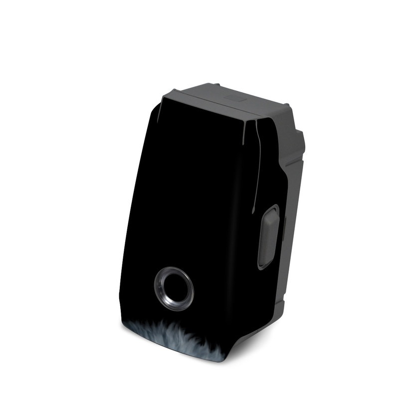 DJI Mavic 2 Battery Skin design of Bird, Vertebrate, Bird of prey, Beak, Eagle, Wildlife, Organ, Close-up, Eye, Accipitriformes, with white, gray, black, blue colors