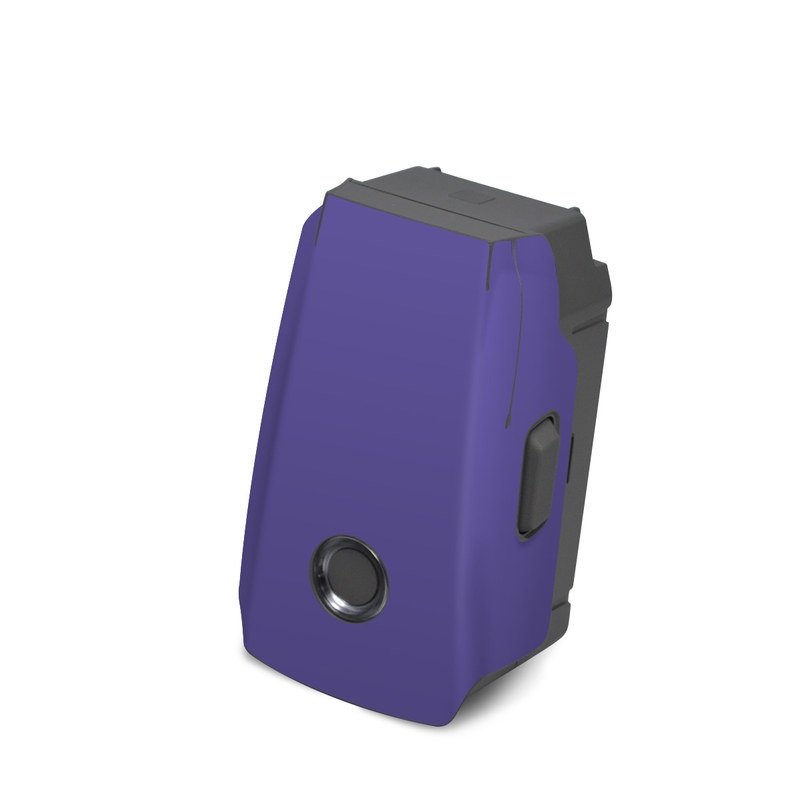 DJI Mavic 2 Battery Skin design of Blue, Violet, Sky, Purple, Daytime, Black, Lilac, Cobalt blue, Pink, Azure, with purple colors