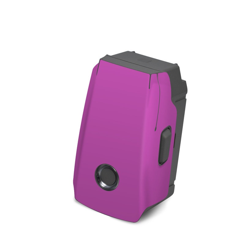 DJI Mavic 2 Battery Skin design of Violet, Pink, Purple, Red, Lilac, Magenta, Blue, Lavender, Text, Sky, with pink colors