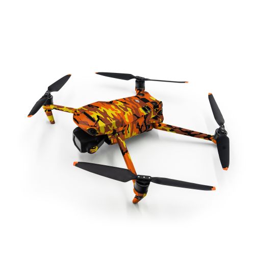 Orange Camo DJI Mavic 3 Skin