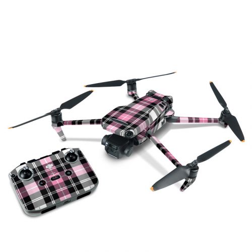 Pink Plaid DJI Mavic 3 Skin