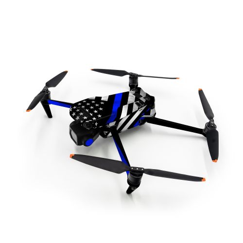 Thin Blue Line Hero DJI Mavic 3 Skin