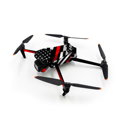 Thin Red Line Hero DJI Mavic 3 Skin
