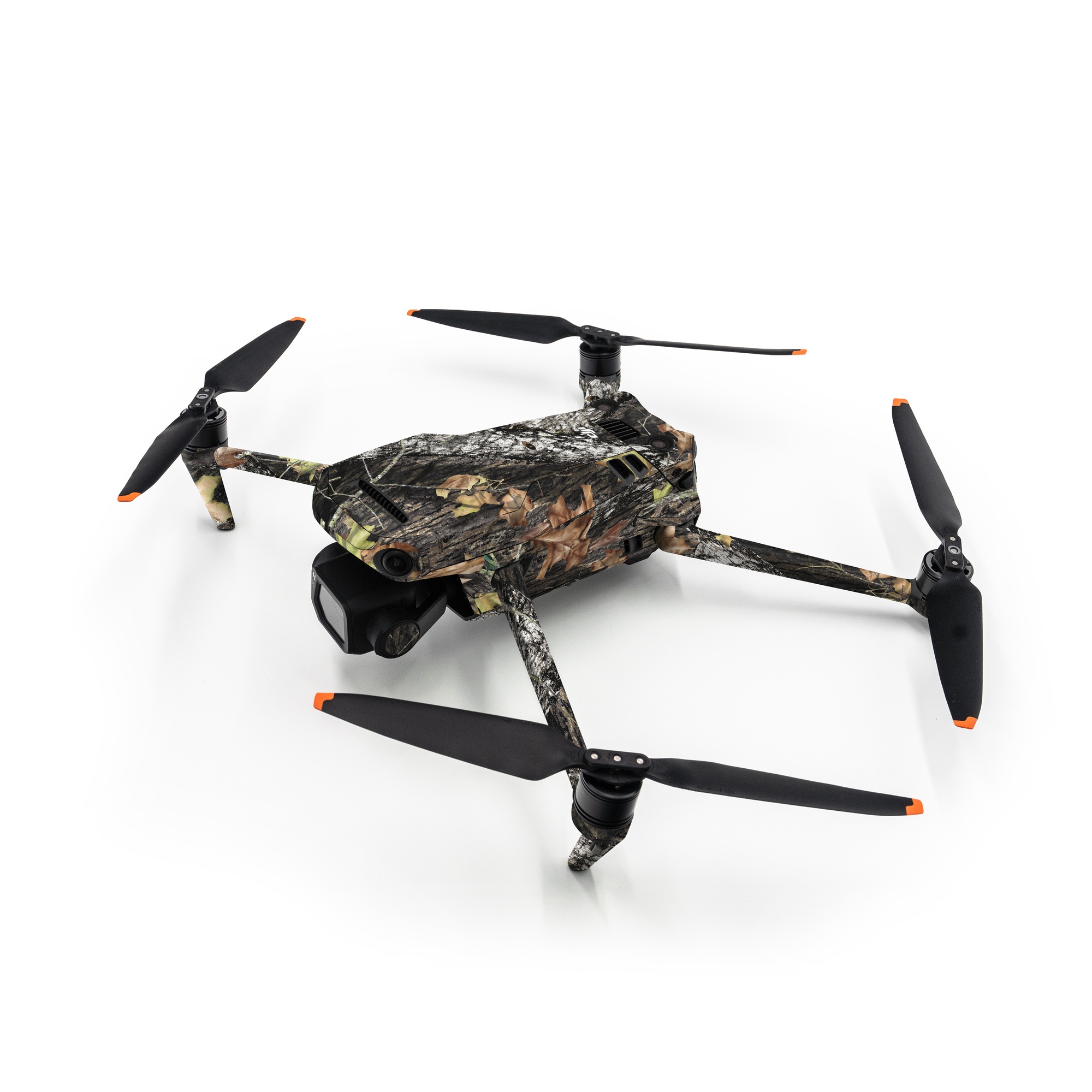 DJI Mavic 3 Skin design of Leaf, Tree, Plant, Adaptation, Camouflage, Branch, Wildlife, Trunk, Root, with black, gray, green, red colors