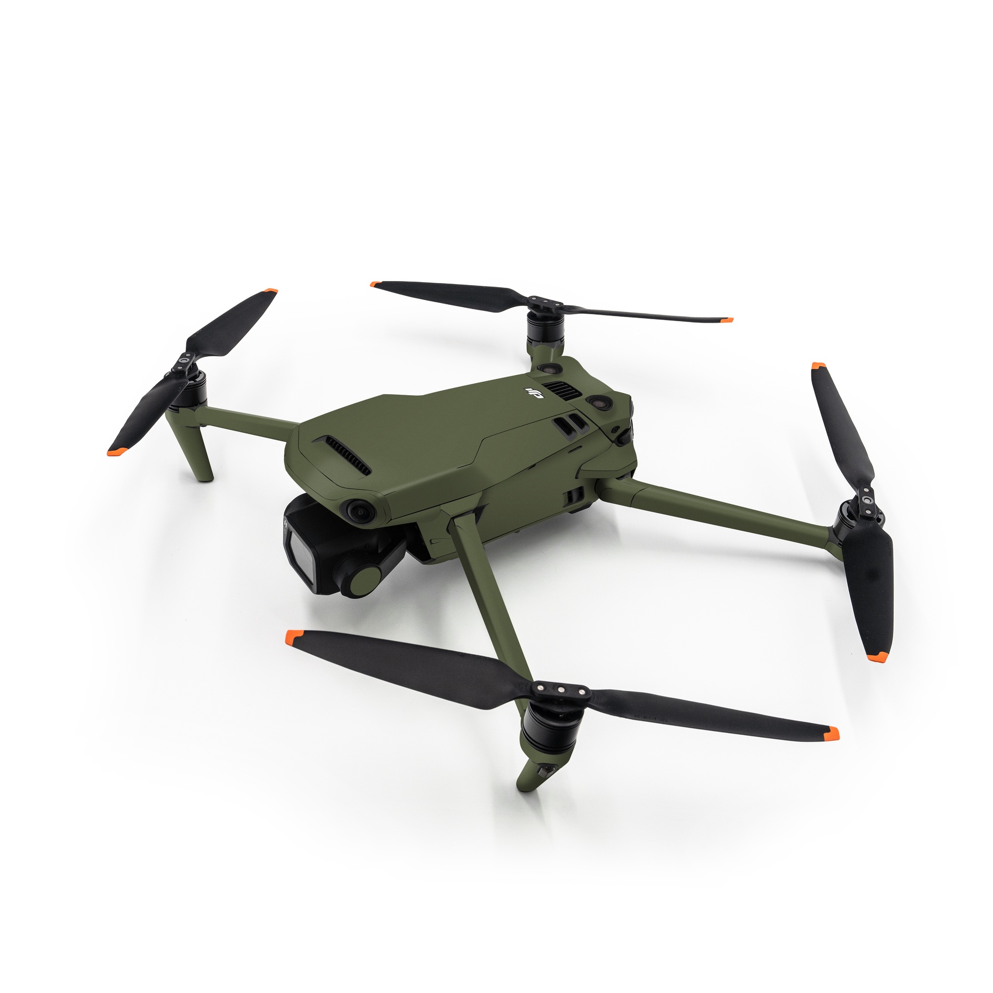 DJI Mavic 3 Skin design of Green, Brown, Text, Yellow, Grass, Font, Pattern, Beige with green colors