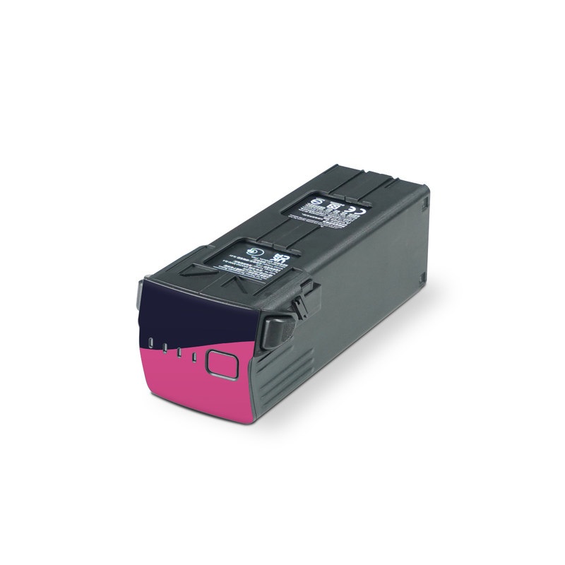 DJI Mavic 3 Battery Skin design of Purple, Violet, Line, Magenta, Graphic design, Triangle, Pattern, Design, Material property, Font, with black, blue, green, pink colors
