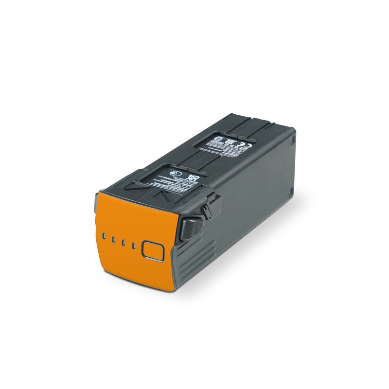 DJI Mavic 3 Battery Skin design of Orange, Yellow, Brown, Text, Amber, Font, Peach with orange colors