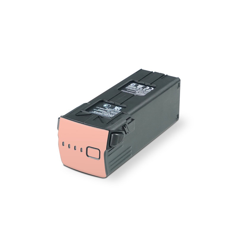 DJI Mavic 3 Battery Skin design of Orange, Pink, Peach, Brown, Red, Yellow, Material property, Font, Beige, with orange, yellow, white colors