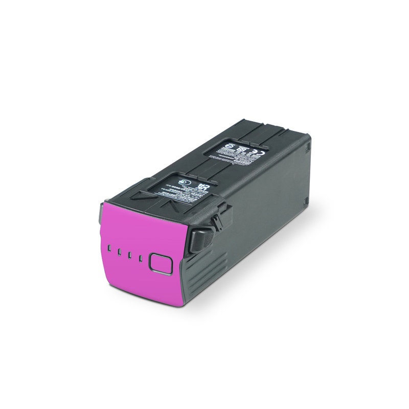 DJI Mavic 3 Battery Skin design of Violet, Pink, Purple, Red, Lilac, Magenta, Blue, Lavender, Text, Sky, with pink colors