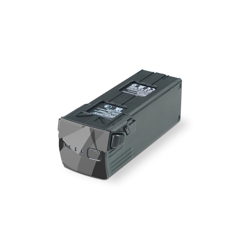 DJI Mavic 3 Battery Skin design of Black, Pattern, Triangle, Black-and-white, Monochrome, Grey, Design, Line, Architecture, Monochrome photography, with black, gray colors