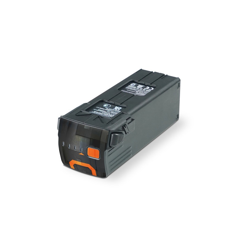 DJI Mavic 3 Battery Skin design, with black, gray, orange colors