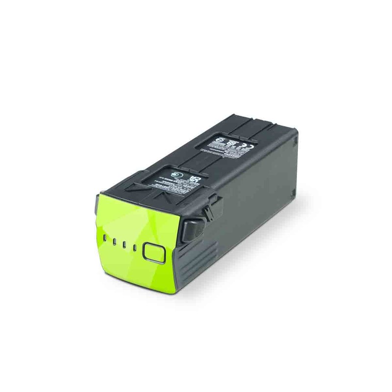 DJI Mavic 3 Battery Skin design, with green colors