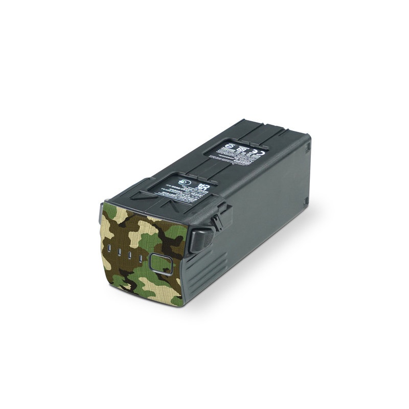 DJI Mavic 3 Battery Skin design of Military camouflage, Camouflage, Clothing, Pattern, Green, Uniform, Military uniform, Design, Sportswear, Plane, with black, gray, green colors