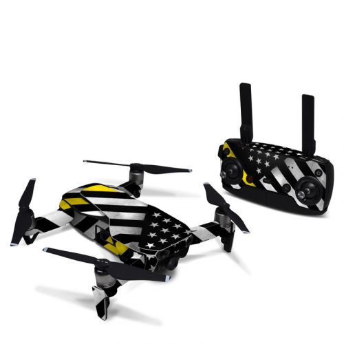 Thin Yellow Line Hero DJI Mavic Air Skin
