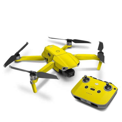 Solid State Yellow DJI Mavic Air 2 Skin