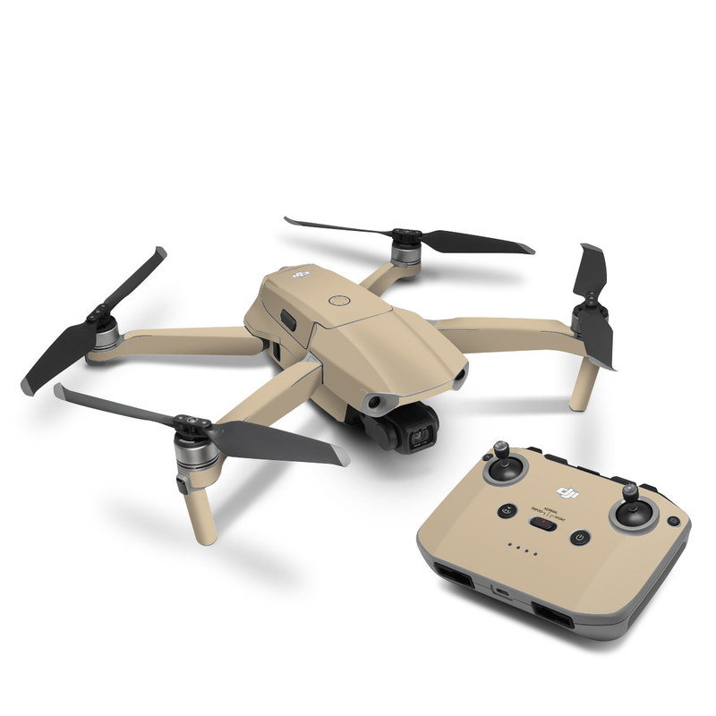 DJI Mavic Air 2 Skin design of Brown, Beige, Pattern, Peach, Font, Rectangle, Event, Brand, Circle, with brown, yellow colors