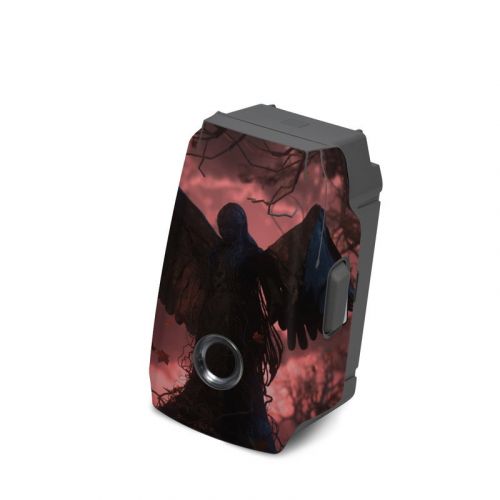 Black Angel DJI Mavic Air 2 Battery Skin