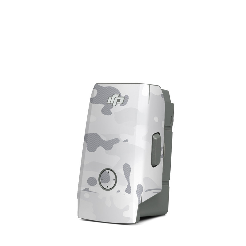 DJI Mavic Air 2 Battery Skin design of Vertebrate, Mammal, Grey, Pattern, Monochrome, Art, Monochrome photography, Rock, Font, Winter, with white, gray colors