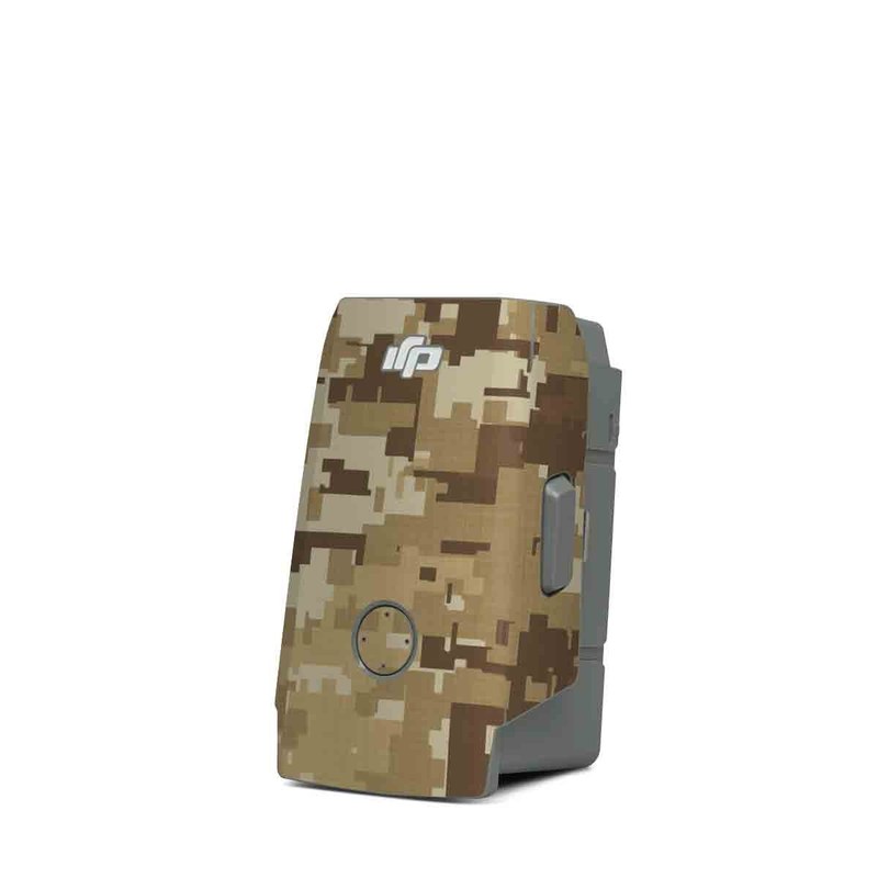 DJI Mavic Air 2 Battery Skin design of Military camouflage, Brown, Pattern, Camouflage, Wall, Beige, Design, Textile, Uniform, Flooring, with brown colors