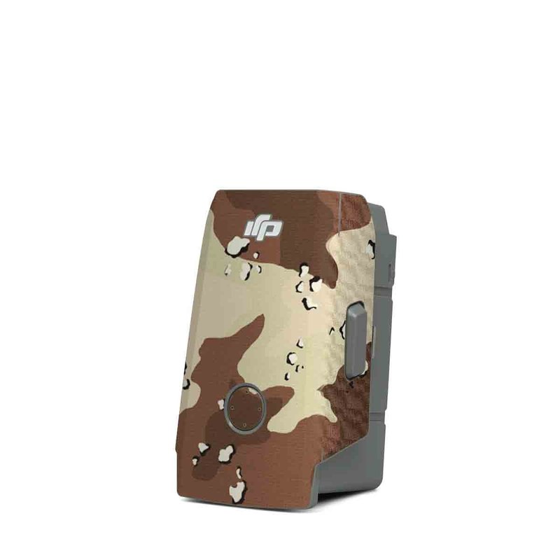 DJI Mavic Air 2 Battery Skin design of Military camouflage, Brown, Pattern, Design, Camouflage, Textile, Beige, Illustration, Uniform, Metal, with gray, red, black, green colors