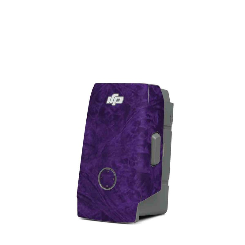 DJI Mavic Air 2 Battery Skin design of Violet, Purple, Lilac, Pattern, Magenta, Textile, Wallpaper, with black, blue colors