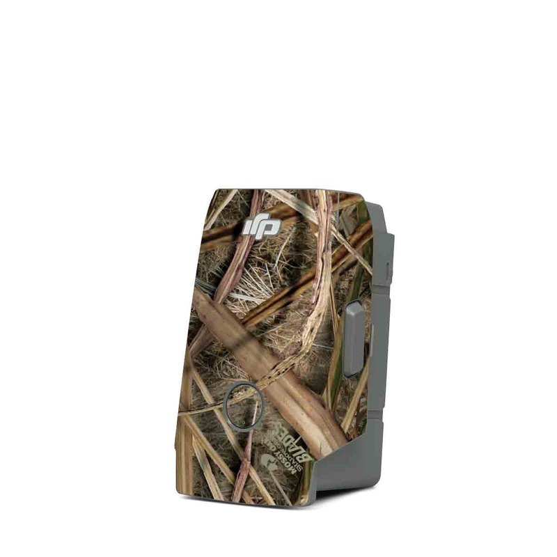 DJI Mavic Air 2 Battery Skin design of Grass, Straw, Plant, Grass family, Twig, Adaptation, Agriculture, with black, green, gray, red colors