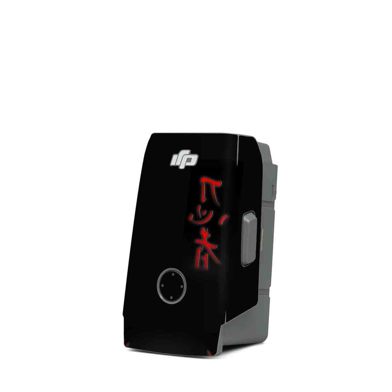 DJI Mavic Air 2 Battery Skin design of Cartoon, Eye, Organ, Anime, Illustration, Mouth, Fictional character, Animation, Graphic design, Cg artwork, with black, red, green, pink, orange, gray colors