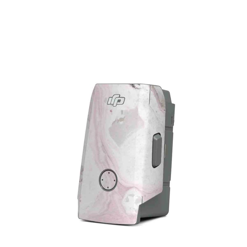 DJI Mavic Air 2 Battery Skin design of White, Pink, Pattern, Illustration, with pink, gray, white colors