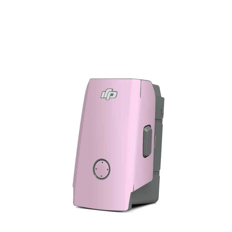 DJI Mavic Air 2 Battery Skin design of Pink, Cartoon, Violet, Nose, Purple, Snout, Suidae, Material property, Illustration, Animation, with pink, black, white colors