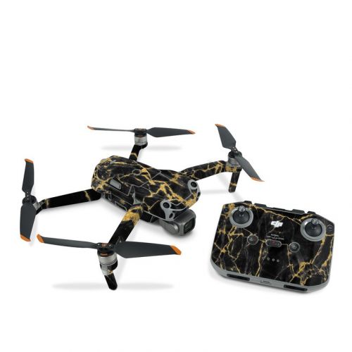 Black Gold Marble DJI Air 2S Skin