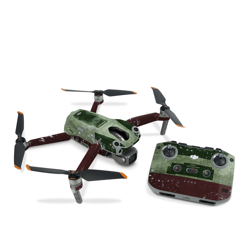 DJI Air 2S Skin design of Rectangle, Screenshot, Font, Wood, Pattern, Symmetry, Machine, Gas, Parallel, Engineering, with red, green, yellow, black, gray, white colors