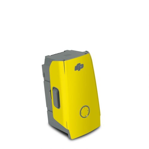Solid State Yellow DJI Air 2S Battery Skin
