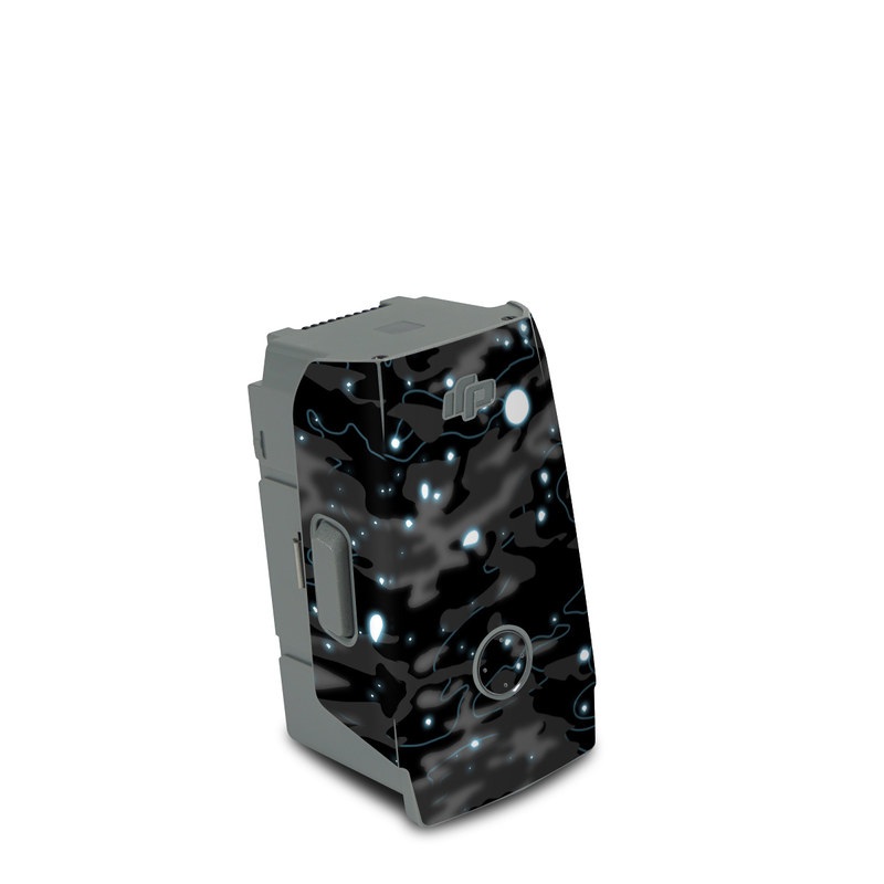 DJI Air 2S Battery Skin design of Black, Water, Space, Black-and-white, Granite, with blue, white, gray, blue colors