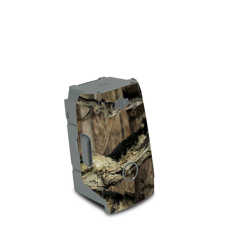 DJI Air 2S Battery Skin design of Tree, Military camouflage, Camouflage, Plant, Woody plant, Trunk, Branch, Design, Adaptation, Pattern, with black, red, green, gray colors