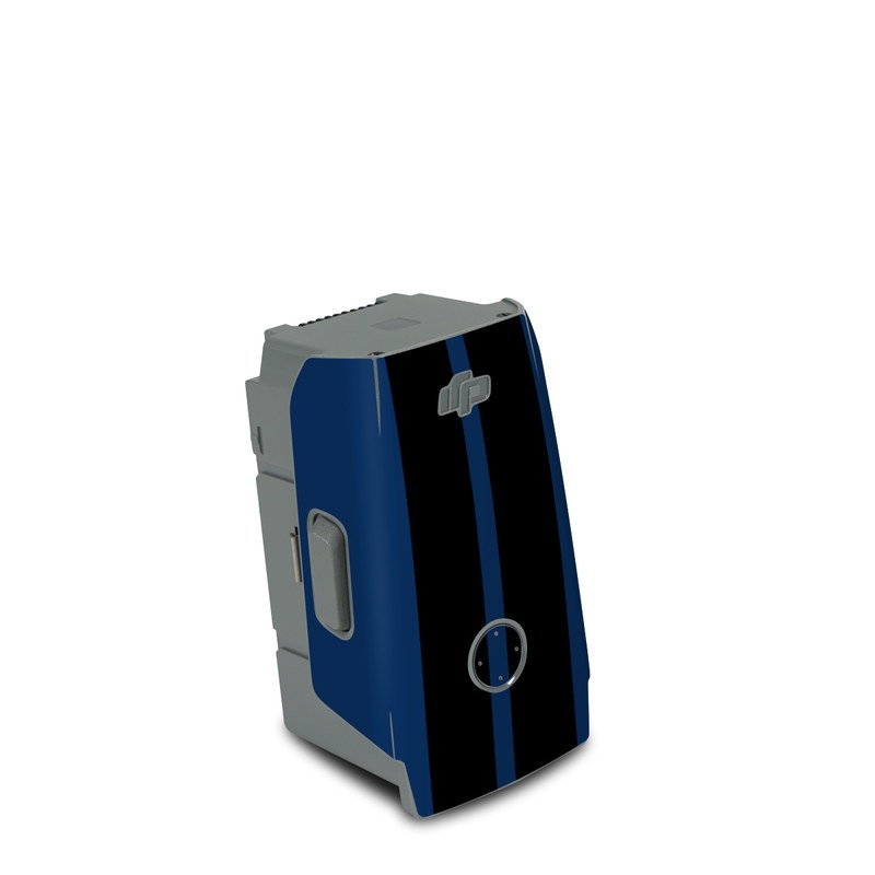 DJI Air 2S Battery Skin design of Symbol, Logo, Badge, Emblem, Graphics, Security, Law enforcement, with blue, black, white colors