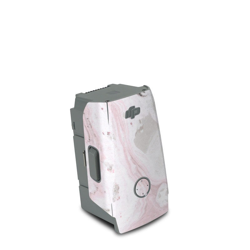 DJI Air 2S Battery Skin design of White, Pink, Pattern, Illustration, with pink, gray, white colors