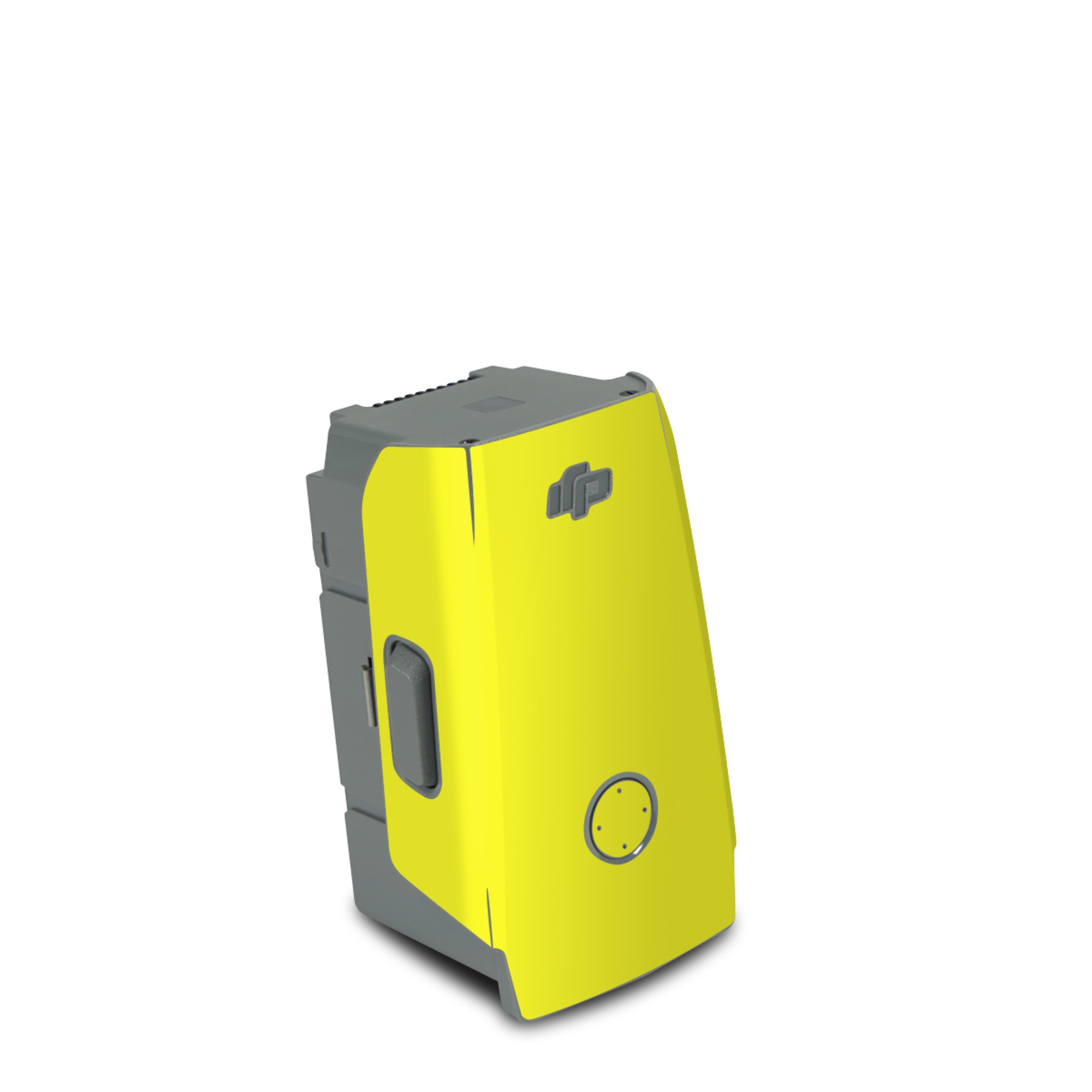 DJI Air 2S Battery Skin design of Yellow, Font, Electric blue, Peach, Pattern, Magenta, with yellow colors