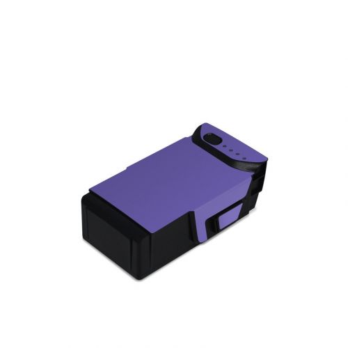Solid State Purple DJI Mavic Air Battery Skin