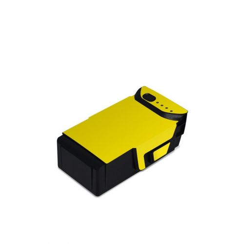 Solid State Yellow DJI Mavic Air Battery Skin