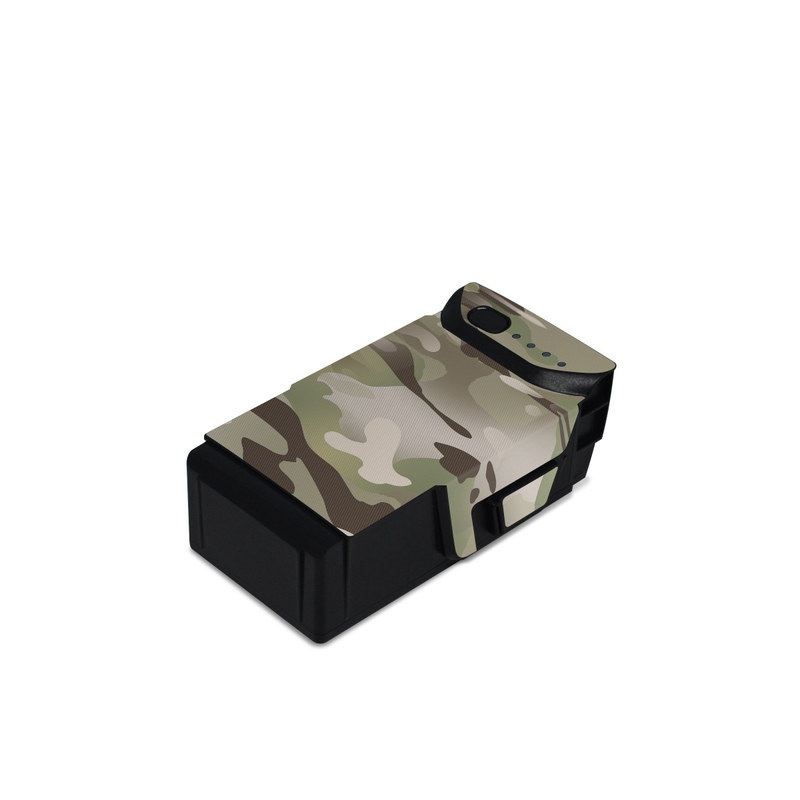 DJI Mavic Air Battery Skin design of Military camouflage, Camouflage, Pattern, Clothing, Uniform, Design, Military uniform, Bed sheet, with gray, green, black, red colors