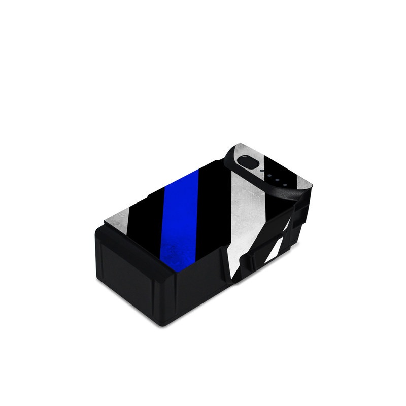 DJI Mavic Air Battery Skin design of Flag of the united states, Flag, Cobalt blue, Pattern, Line, Black-and-white, Design, Monochrome, Electric blue, Parallel, with black, white, gray, blue colors