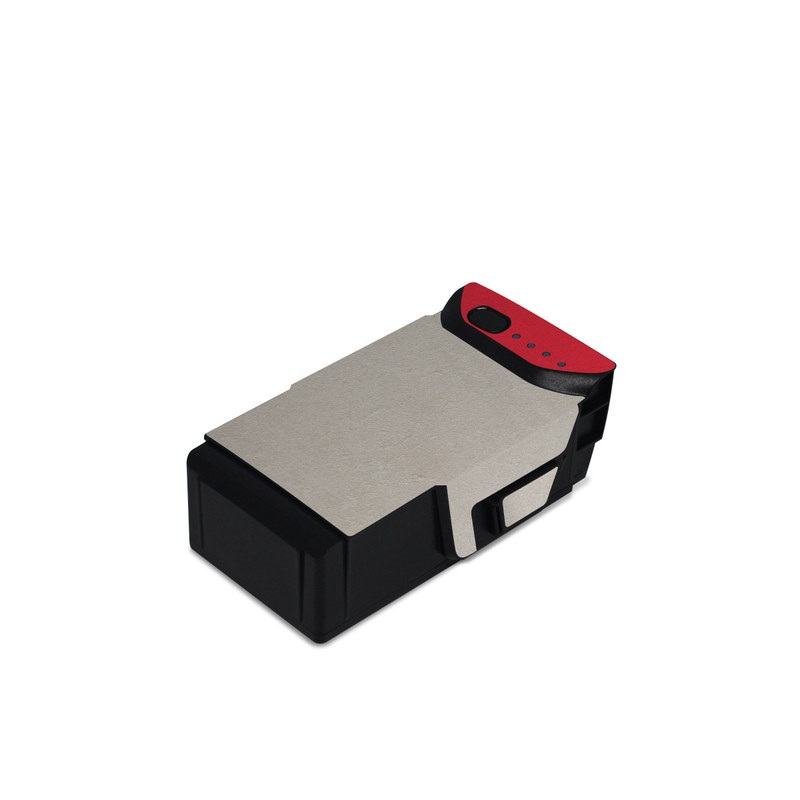 DJI Mavic Air Battery Skin design of Graphics, with red, black, yellow, gray colors