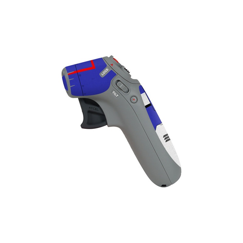 DJI Motion Controller Skin design of Floppy disk, Technology, Electric blue, Fictional character, with white, blue, black, gray colors