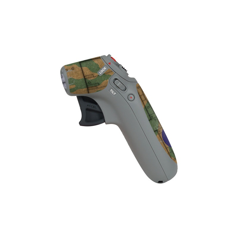 DJI Motion Controller Skin design, with green, brown colors