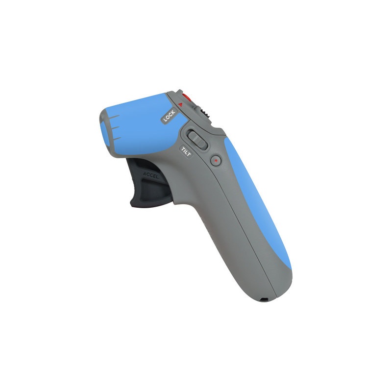 DJI Motion Controller Skin design of Sky, Blue, Daytime, Aqua, Cobalt blue, Atmosphere, Azure, Turquoise, Electric blue, Calm, with blue colors