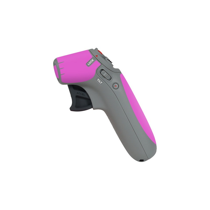 DJI Motion Controller Skin design of Violet, Pink, Purple, Red, Lilac, Magenta, Blue, Lavender, Text, Sky, with pink colors