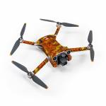 Digital Orange Camo DJI Mini 3 Series Skin